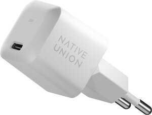 Сетевое зарядное устройство Native Union Fast GaN Charger USB-C, PD, 30Вт белый