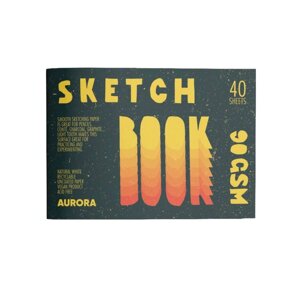 Скетчбук для графики Aurora Sketch 40 л., 90 гр/м2