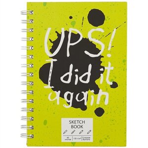 Скетчбук sketchbook. UPS!а5, 60 листов