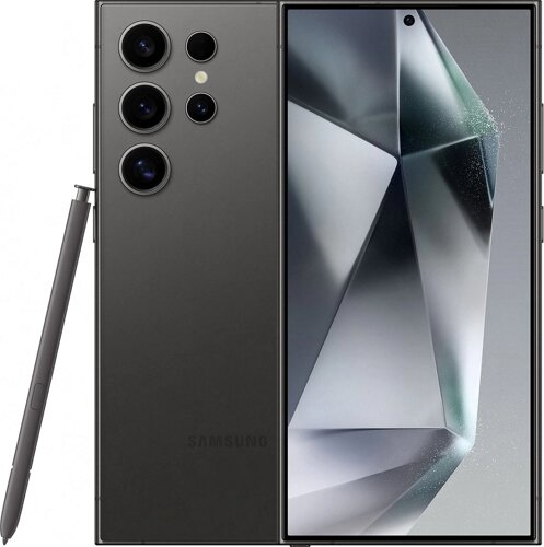 Смартфон Samsung Galaxy S24 Ultra 256 ГБ черный титан