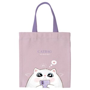 Сумка-шопер MESHU "Catbag", 33*40 см, канвас