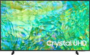 Телевизор Samsung 75 Crystal UHD 4K CU8000 черный