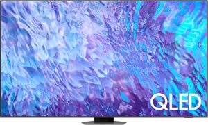 Телевизор Samsung 98 QLED 4K Q80C серебристый