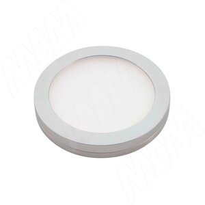VEGA Светодиодный светильник точечный, круглый, серебро, 12V, нейтральный белый 4500К, 2,2W (VE12-RNO-MCR-NW2)