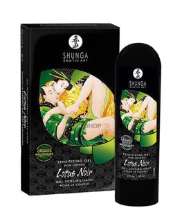 Возбуждающий гель для мужчин и женщин Shunga Lotus Noir, 60 мл
