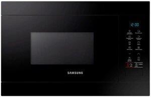 Встраиваемая микроволновая печь Samsung с грилем MG22M8054AK/BW 22 л черный