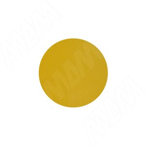 Заглушка самоклеящаяся, D13 мм, жёлтая, 63 шт. (13.576-HD)