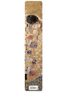 Закладка для книг пластиковая Густав Климт. Поцелуй