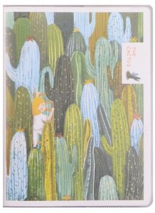 Записная книжка А6 68л лин. The cactus