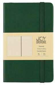 Записная книжка А6- 96л кл. JOY BOOK. Заколдованный лес 7БЦ, иск. кожа, тонир. форзац, тонир. блок, скругл. углы, сшит. блок, ляссе, резинка, карман на задн. форзаце