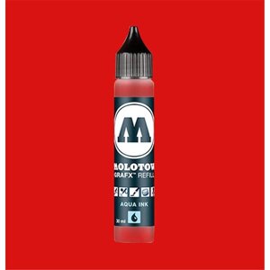 Заправка для маркеров Molotow "AQVA GRAF-X" 30 мл Красный