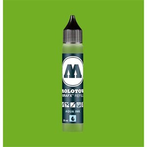 Заправка для маркеров Molotow "AQVA GRAF-X" 30 мл Жёлто-Зелёный