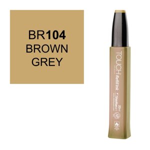 Заправка для маркеров Touch "Refill Ink" 20 мл BR104 Серо-коричневый