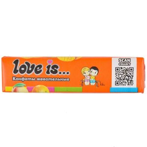 Жевательная конфета Love is: манго-апельсин