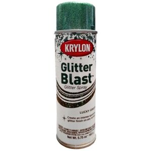 3D Glitter Blast - Аэрозольный лак, глиттер - Зеленый 3809