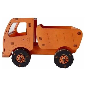 3D-пазл Мини-грузовик, конструктор, желтый