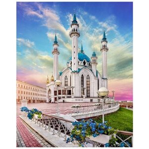 Алмазная вышивка Алмазное Хобби «Казанская соборная мечеть», 50x40 см