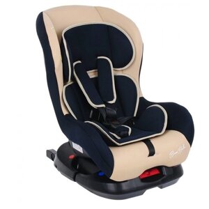 Автокресло группы 0+1 (0-18кг) Bambola Bambino Isofix темно-синий/бежевый