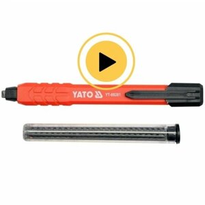 Автоматический столярный карандаш/карандаш каменщика YATO (дополнительный графит), YT-69281