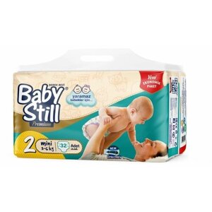 BabyStill подгузники для детей 3-6 кг (32 шт)