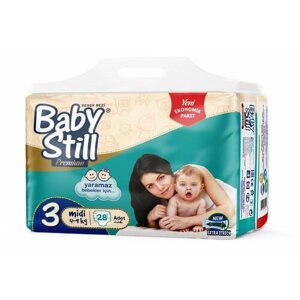 BabyStill подгузники для детей 4-9 кг (28 шт)