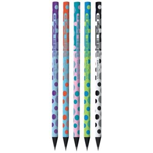 Berlingo Чернографитный карандаш Dots (BP01301) ассорти