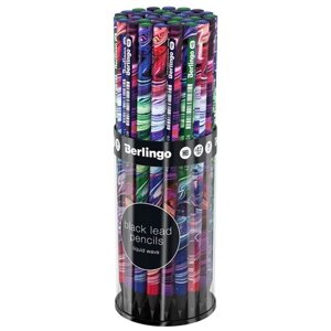 Berlingo Набор карандашей чернографитных Liquid Wave HB, 36шт, BP00S02 ассорти