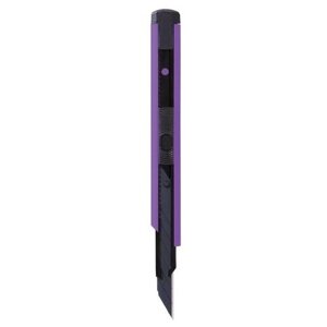 Berlingo Нож канцелярский Color Zone BM4120 9 мм черный/фиолетовый