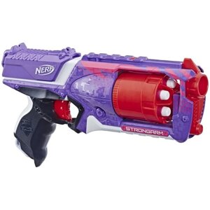 Бластер Nerf Elite Strongarm E5751, фиолетовый