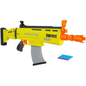 Бластер Nerf Fortnite AR-L E6158, 79 см, желтый/черный