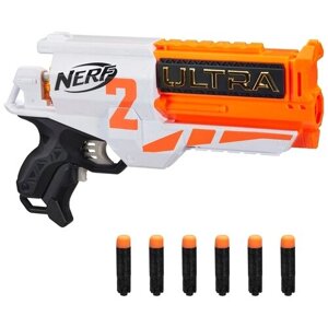 Бластер Nerf Ultra Two E7922, 24 см, белый/оранжевый