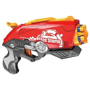 Бластер Zecong Toys Blaze Storm (ZC7099), 26 см, красный/черный/оранжевый