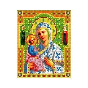 Богородица Иерусалимская Рисунок на ткани 18,5х24 Каролинка ткби 4076/б