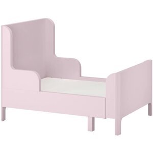 BUSUNGE бусунге раздвижная кровать 80x200 см светло-розовый