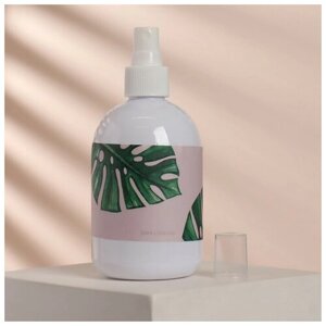 Бутылочка для хранения с распылителем "Тропики", 300 мл, цвет белый