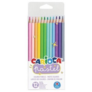 Carioca Карандаши цветные пастельные Pastel, 12 цветов (43034) разноцветный