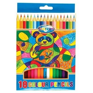 CENTRUM Цветные карандаши деревянные, 18 цветов (89502)
