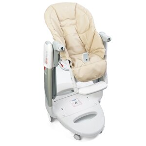 Чехол из эко-кожи с перфорацией на стульчик Peg-Perego Tatamia Кремовый Farla PPTAir-Cream