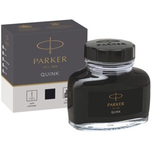 Чернила для перьевой ручки PARKER Quink Ink Z13 57 мл (1 шт.) черный