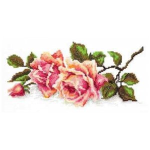 Чудесная Игла Набор для вышивания Аромат розы 25 х 12 см (40-48)