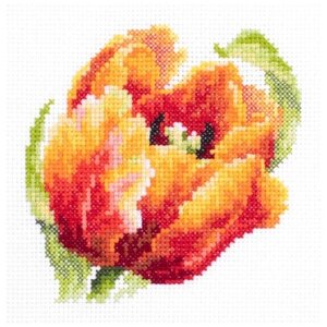 Чудесная Игла Набор для вышивания Красный тюльпан, 11 x 11 см (150-010)