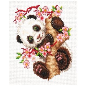 Чудесная Игла Набор для вышивания Панда 15 х 18 см (19-26)