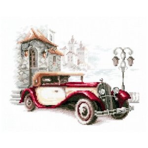 Чудесная Игла Набор для вышивания Ретро автомобиль Кадиллак, 20 x 16 см,110-022)