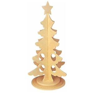 Чудо-дерево (VGA Wooden Toys) Сборная деревянная модель "Новогодняя елка"