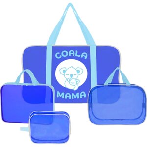 Coala Mama Набор сумок 3+1 в роддом Coala Mama цвет Deep Blue