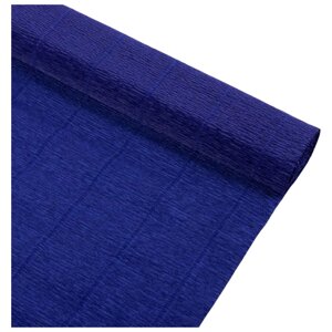 Цветная бумага крепированная в рулоне 140 г Cartotecnica Rossi, 50х250 см, 1 л. 1 л. , 955 бирюзово-синий