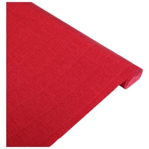 Цветная бумага крепированная в рулоне 180 г Cartotecnica Rossi, 50х250 см, 1 л. 1 л. , 17А/6 rosso rosato ruggine
