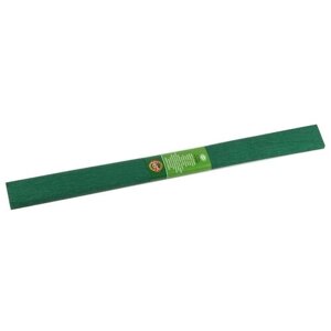 Цветная бумага крепированная в рулоне KOH-I-NOOR, 50х200 см, 1 л. 1 л. , темно-зеленый