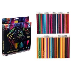 Цветные карандаши 72цв. deVente "Trio Mega Soft" 4М, трехгранные