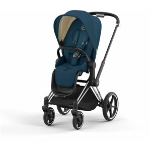 Cybex Priam IV (Soho Grey на шасси IV Chrome black)